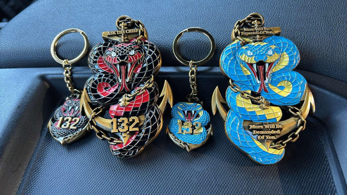 Navy Chief Coin Class 132