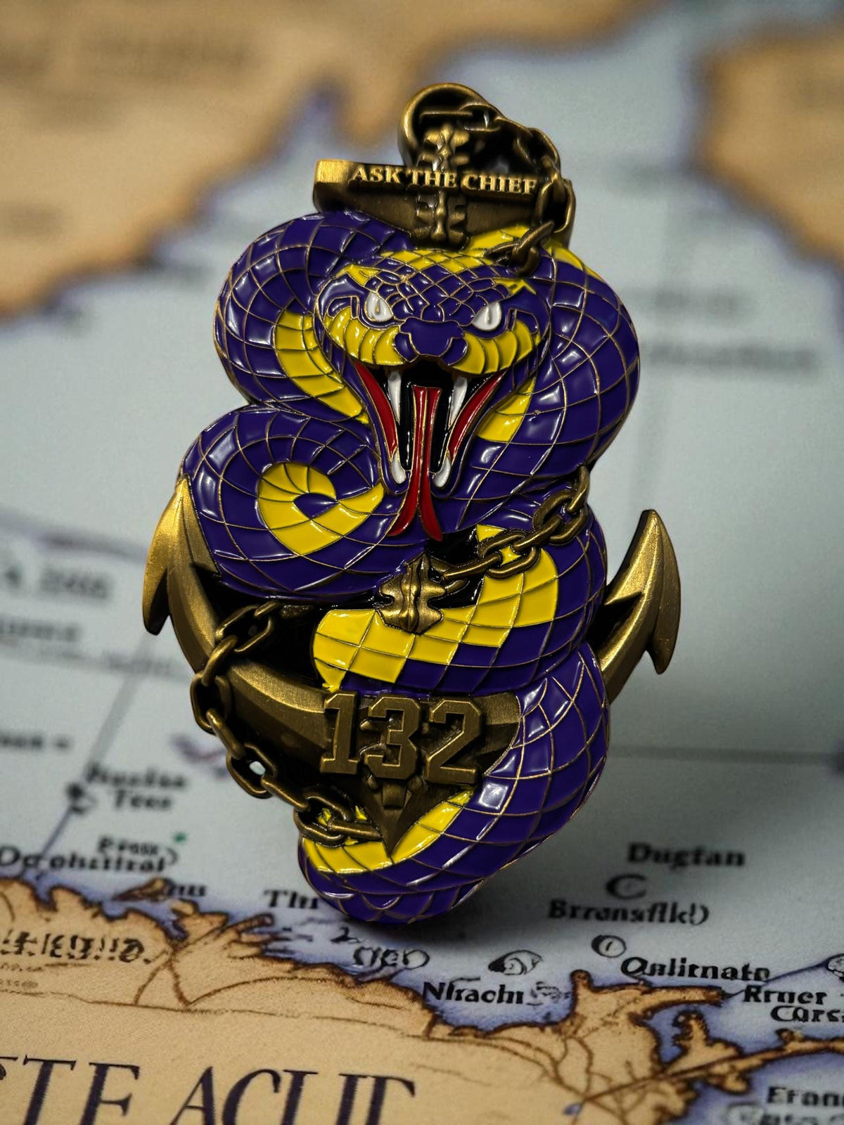 Navy Chief Coin Class 132