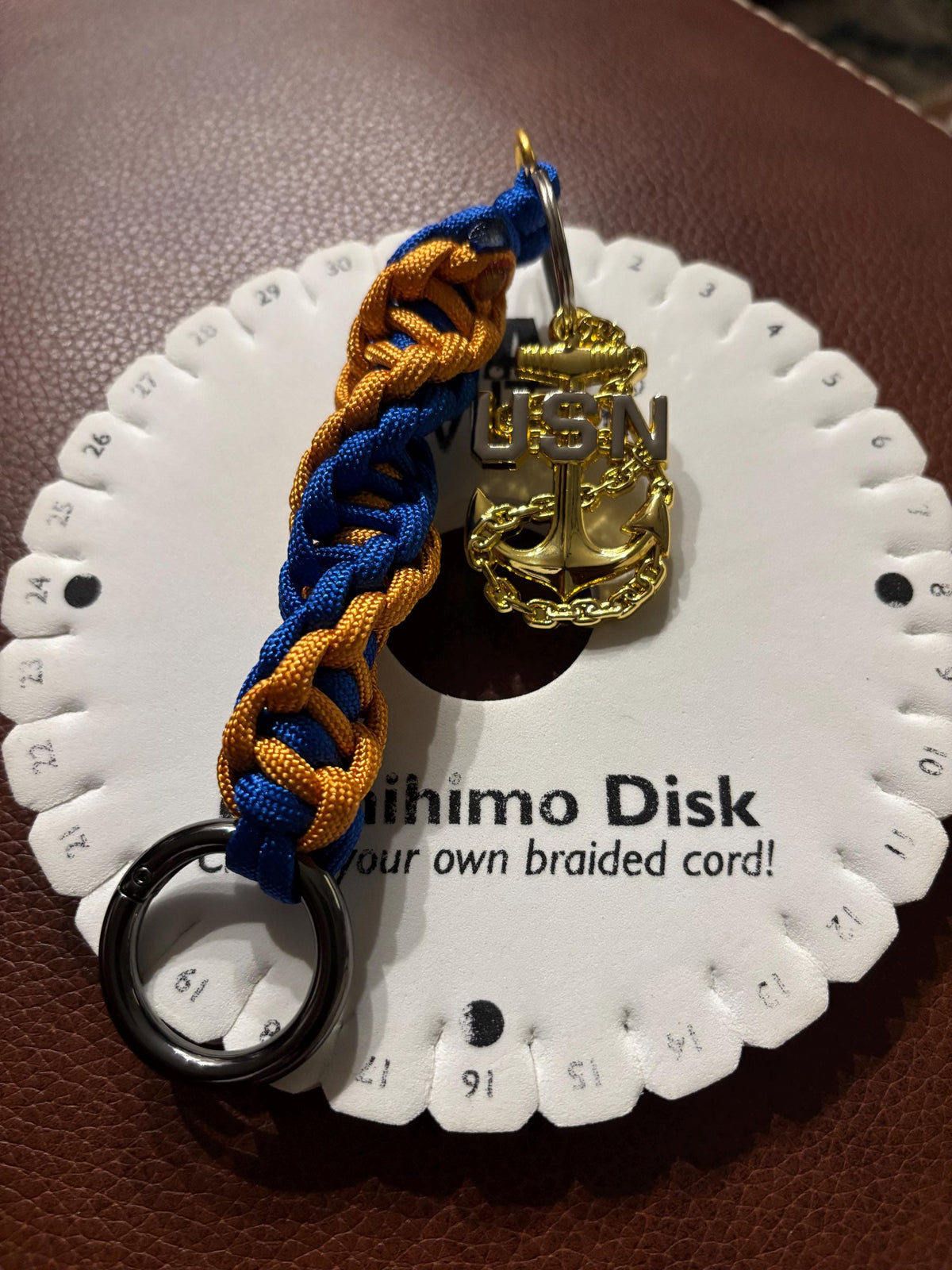 Chief DNA Anchors Keychain