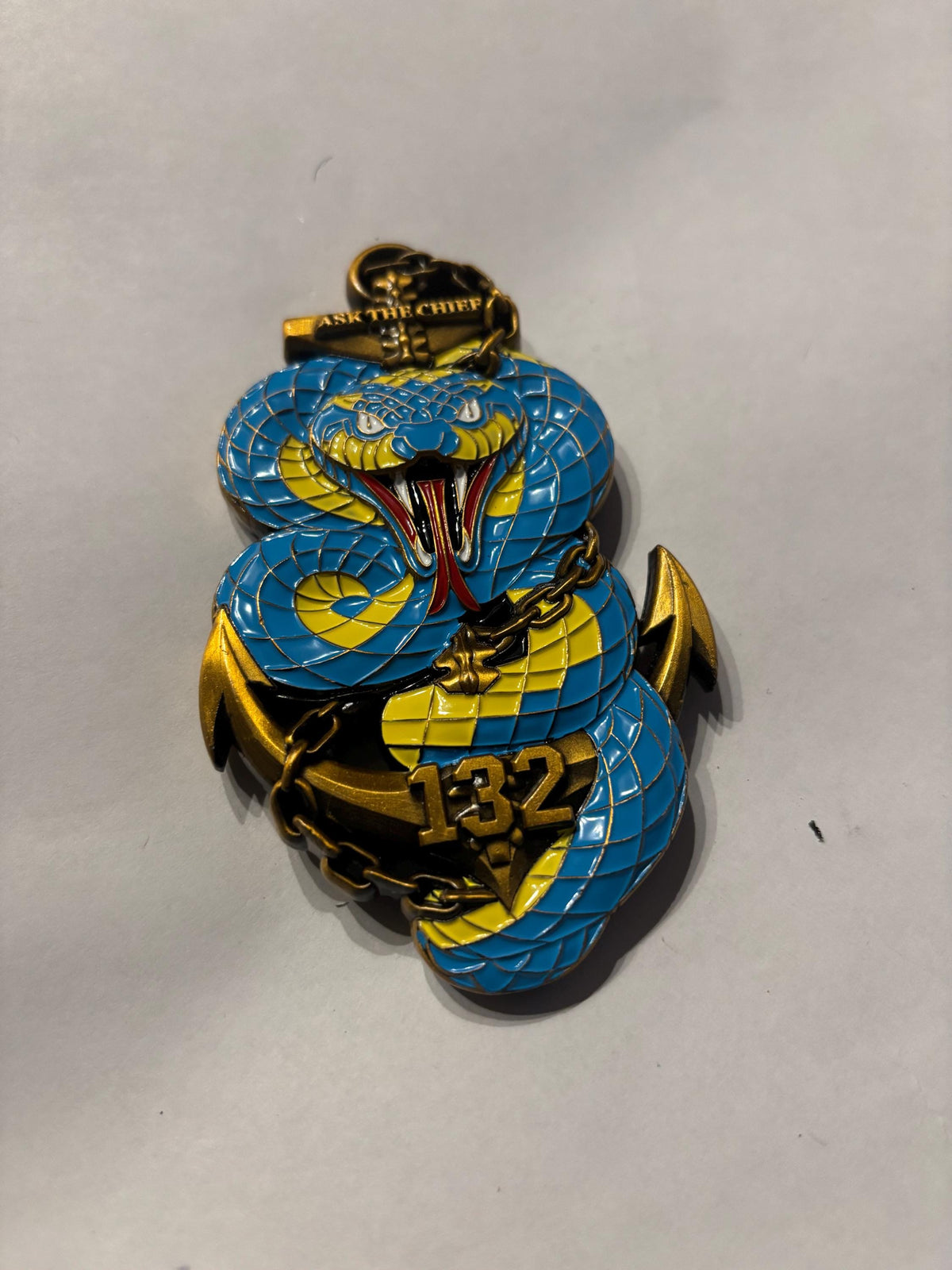 Navy Chief Coin Class 132