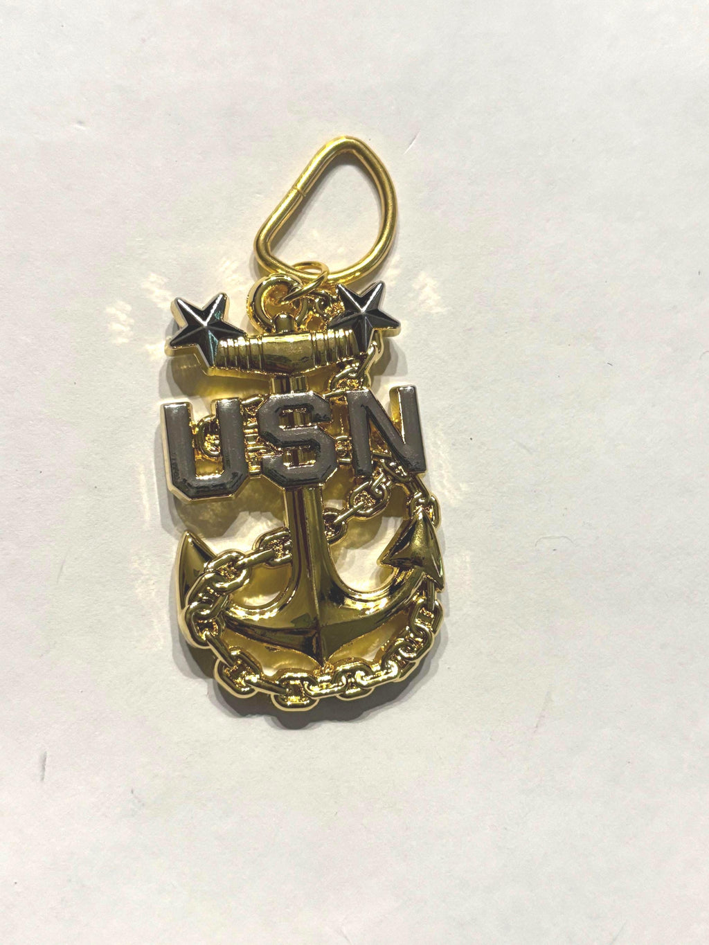 Navy Master Chief Anchor KeyChain
