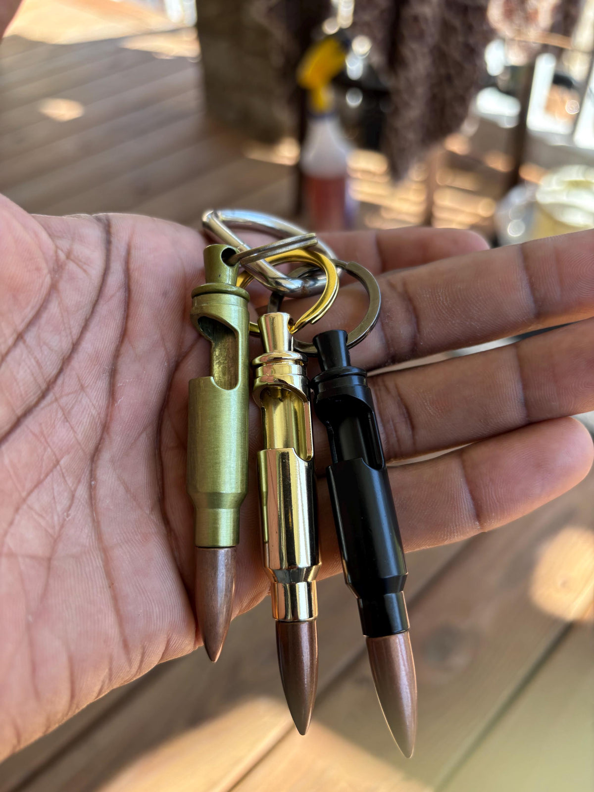 One Shot, One Beer Bullet bottle opener