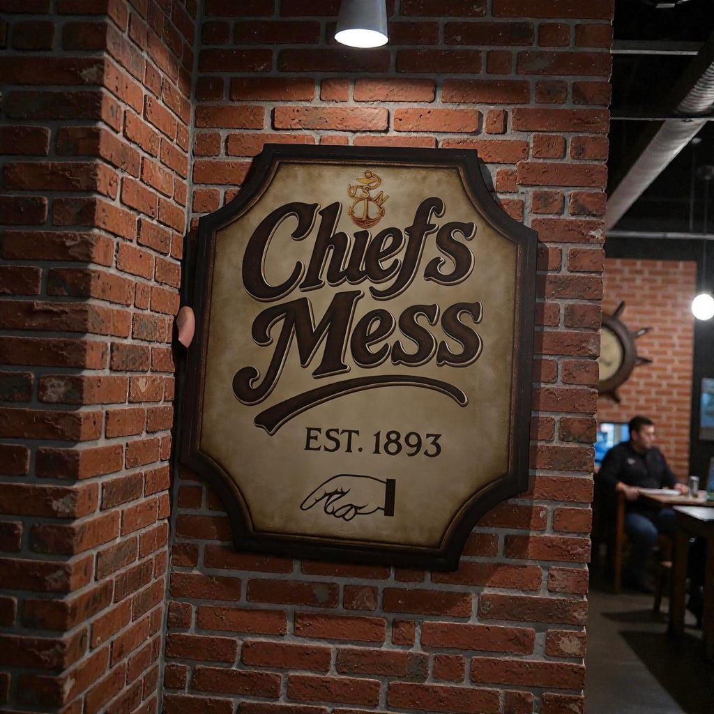 Chief Mess signs