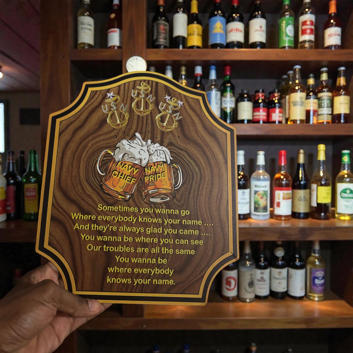 Chief Mess signs