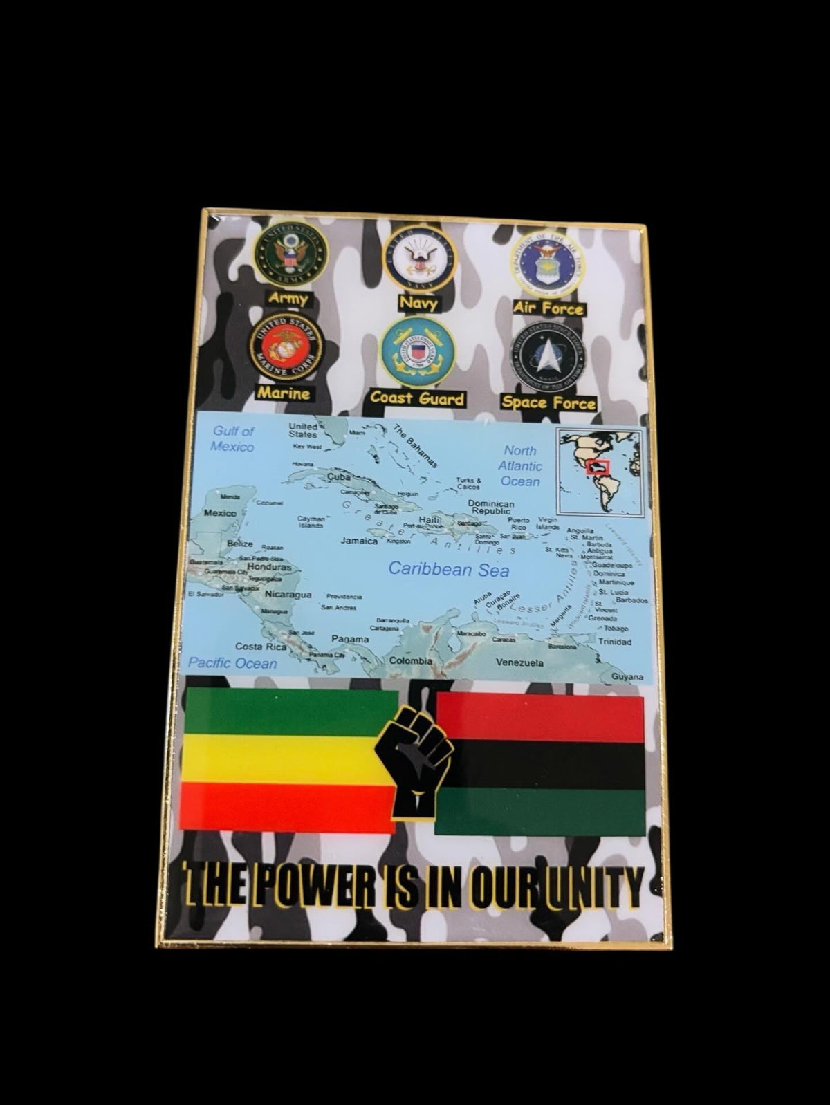 Caribbean Military Pride Coin