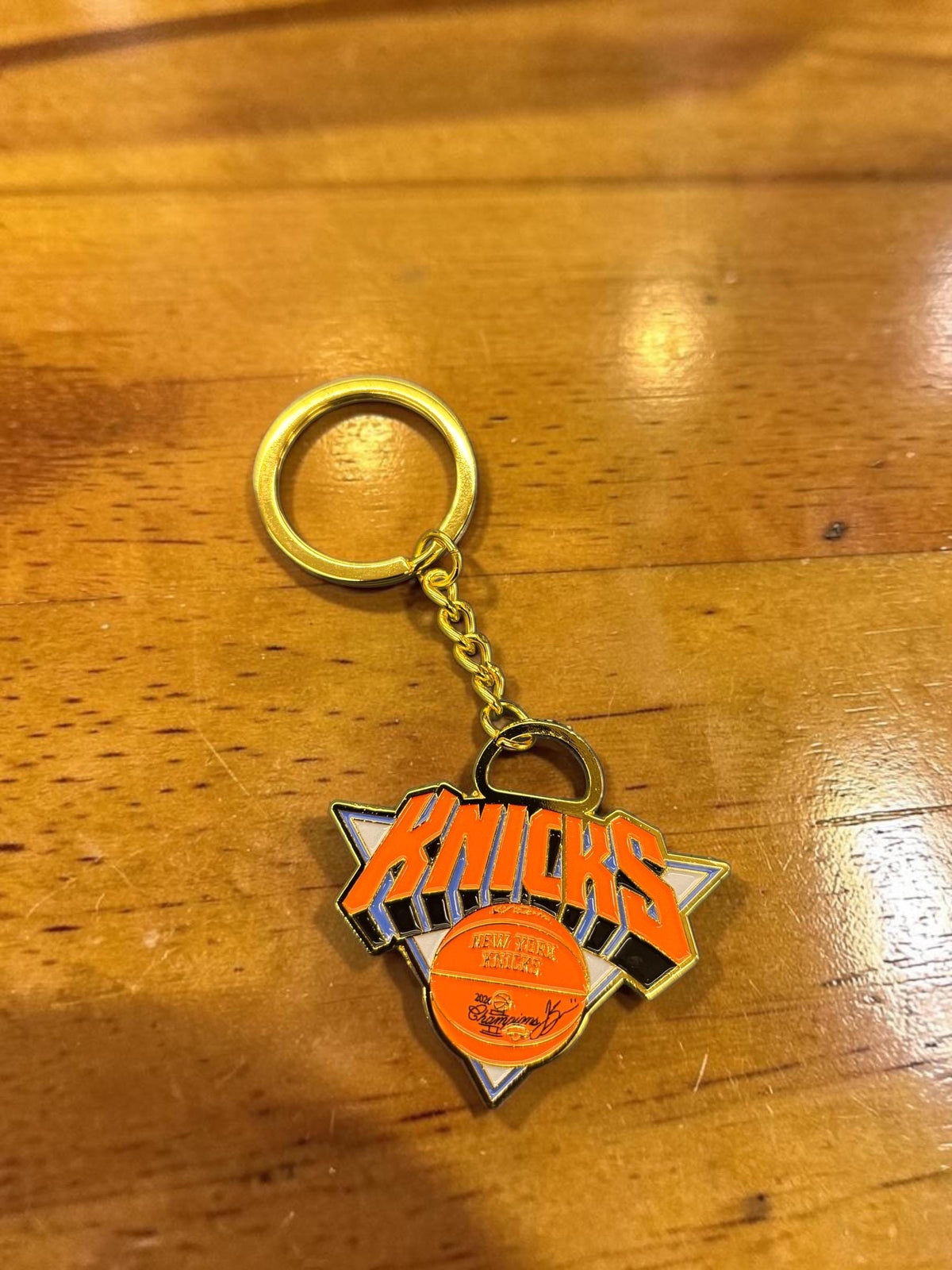 NYC Knick championship keychain